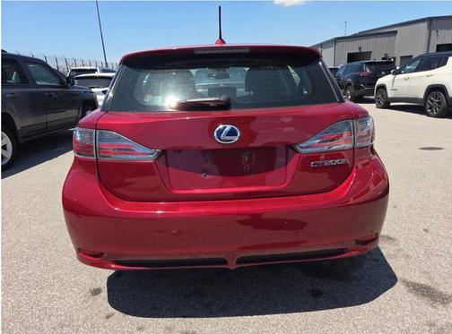 Matador Red Mica 2011 Lexus CT 200h Premium