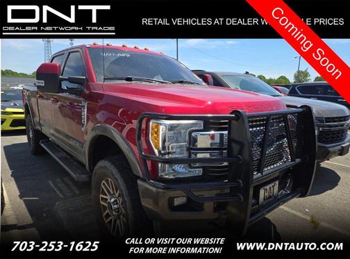 Ruby Red Metallic Tinted Clearcoat 2017 Ford F-250 King Ranch