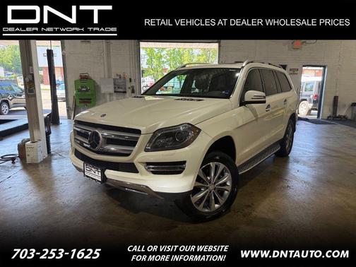 White 2015 Mercedes-Benz GL-Class 4MATIC