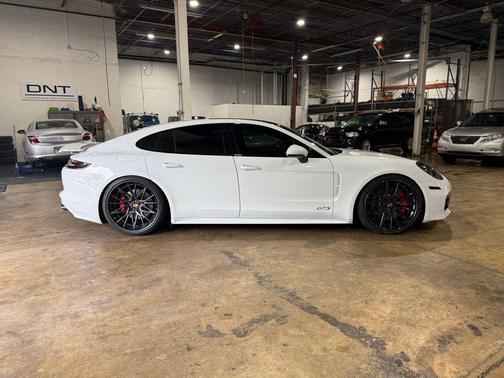 White 2019 Porsche Panamera GTS