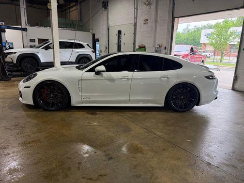 White 2019 Porsche Panamera GTS