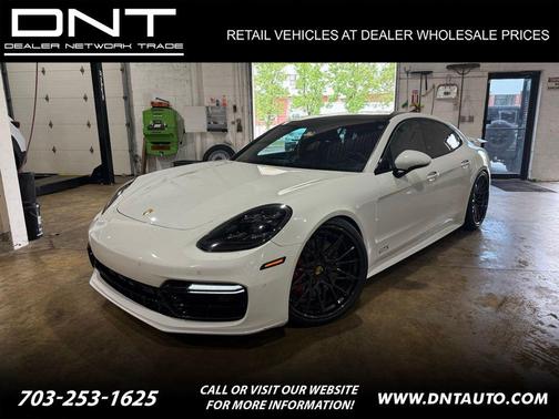 White 2019 Porsche Panamera GTS