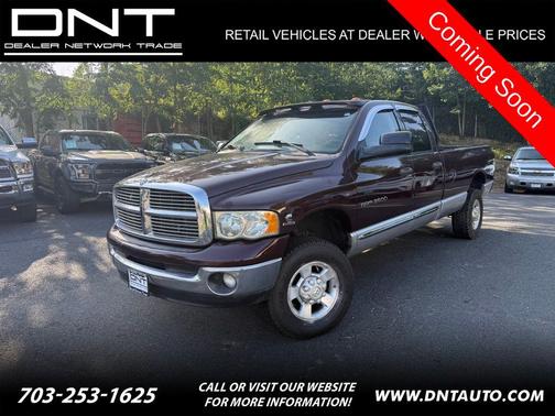 Deep Molten Red Pearl 2004 Dodge Ram 2500 SLT Quad Cab