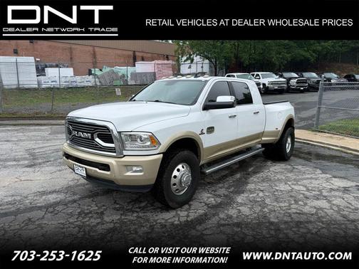 Bright White Clearcoat 2017 RAM 3500 Longhorn