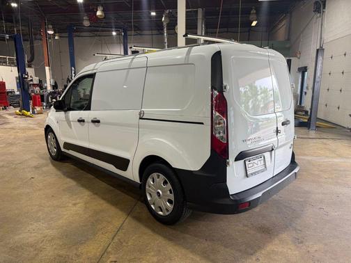 Frozen White 2020 Ford Transit Connect XL Cargo Van