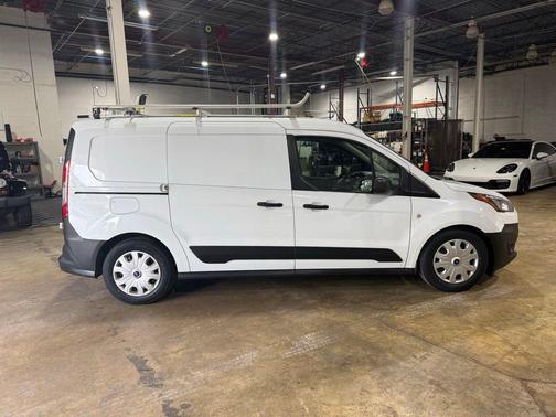 Frozen White 2020 Ford Transit Connect XL Cargo Van