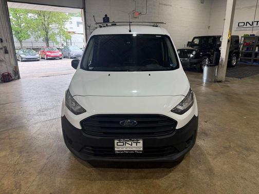 Frozen White 2020 Ford Transit Connect XL Cargo Van