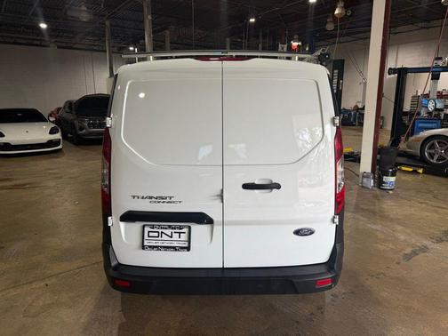 Frozen White 2020 Ford Transit Connect XL Cargo Van