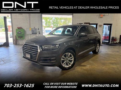 Gray 2019 Audi Q7 55 Premium Plus