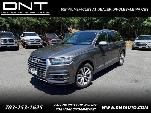 Gray 2019 Audi Q7 55 Premium Plus