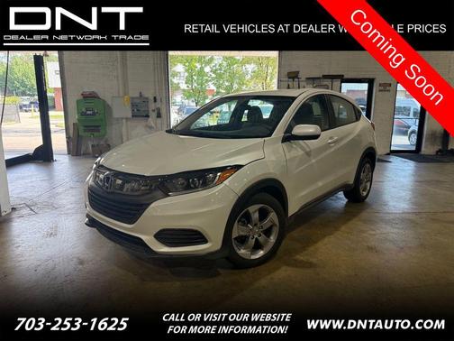 White 2020 Honda HR-V LX