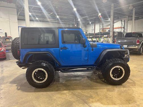 Hydro Blue Pearl Coat 2015 Jeep Wrangler Sport