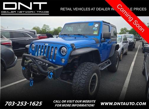 Hydro Blue Pearl Coat 2015 Jeep Wrangler Sport