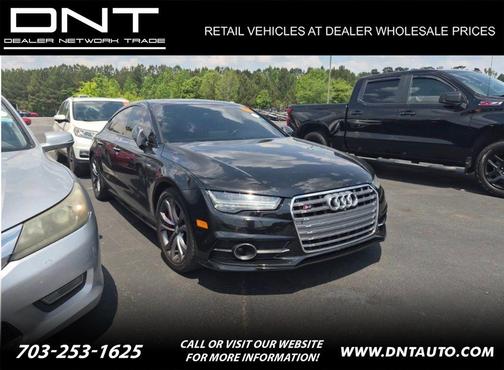 Black Metallic 2017 Audi S7 4.0T Premium Plus