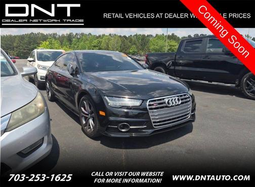 Black Metallic 2017 Audi S7 4.0T Premium Plus