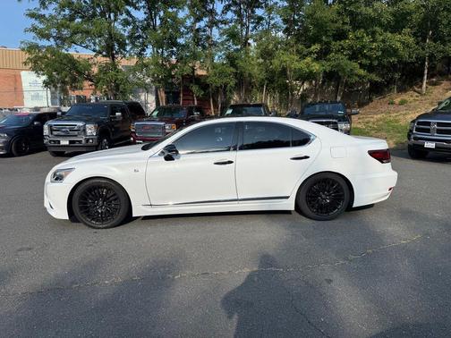 Ultra White 2015 Lexus LS 460 F Sport