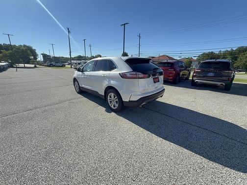 WHITE PLATINUM MET TRI-COAT 2019 Ford Edge SEL