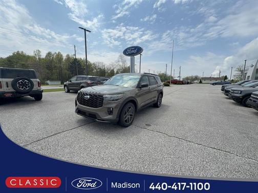 MARSH GRAY 2026 Ford Explorer ST-Line