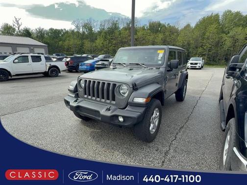 Sting-Gray Clearcoat 2022 Jeep Wrangler Unlimited Sport