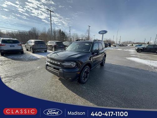 SHADOW BLACK 2025 Ford Bronco Sport Outer Banks