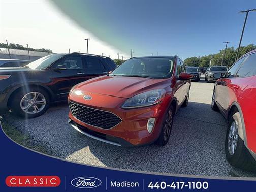 Sedona Orange Metallic 2020 Ford Escape Titanium