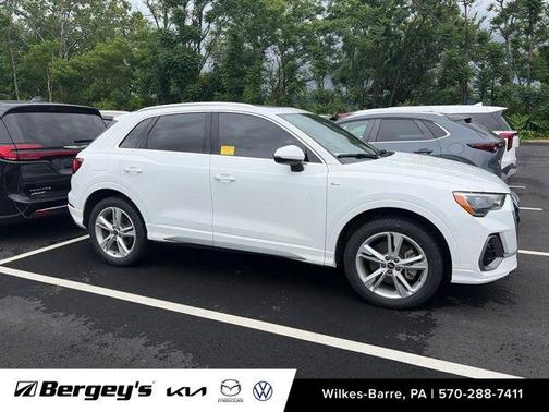 Ibis White 2021 Audi Q3 45 S line Premium