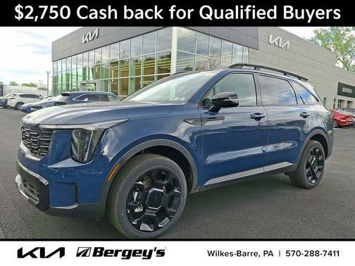 Midnight Black 2026 Kia Sorento X-Line EX
