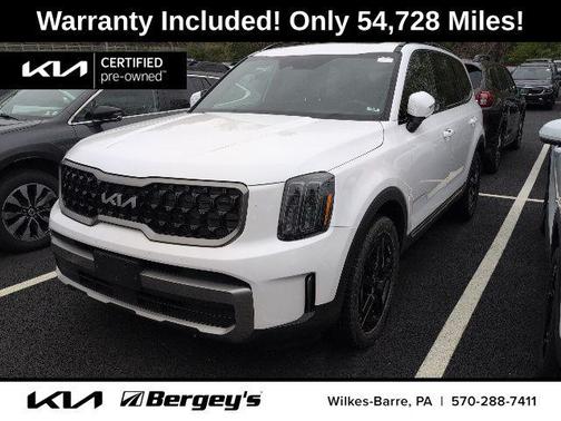 Glacial White Pearl 2023 Kia Telluride EX X-Line