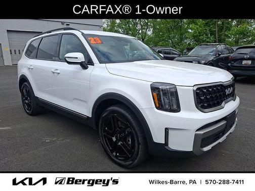 Glacial White Pearl 2023 Kia Telluride EX X-Line