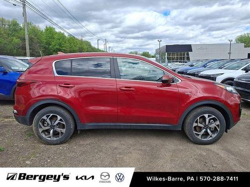 Hyper Red 2021 Kia Sportage LX