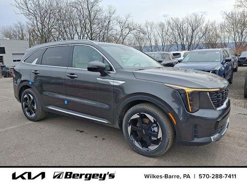 Gray 2026 Kia Sorento Hybrid EX