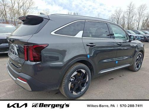 Gray 2026 Kia Sorento Hybrid EX
