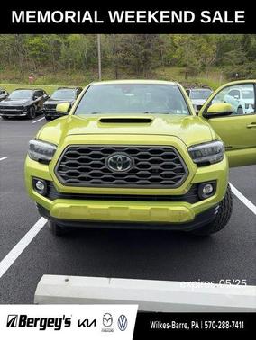 Electric Lime 2023 Toyota Tacoma TRD Sport