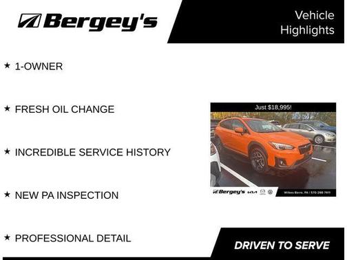 2018 Subaru Crosstrek 2.0i Limited