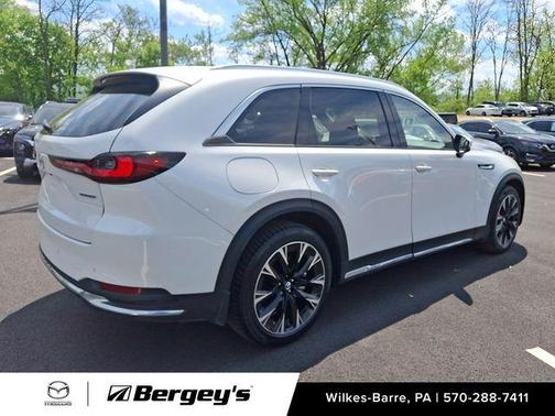 Rhodium White Metallic 2024 Mazda CX-90 Premium