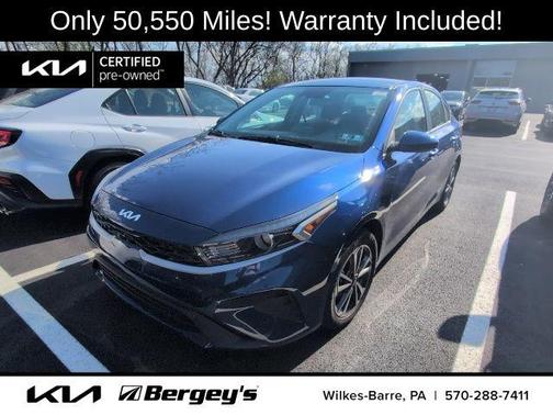 Deep Sea Blue 2024 Kia Forte LXS
