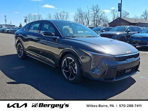 Gray 2026 Kia K4 GT-LINE