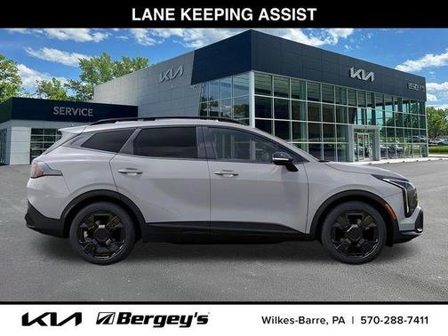 Wolf Gray 2026 Kia Sportage Hybrid X-Line