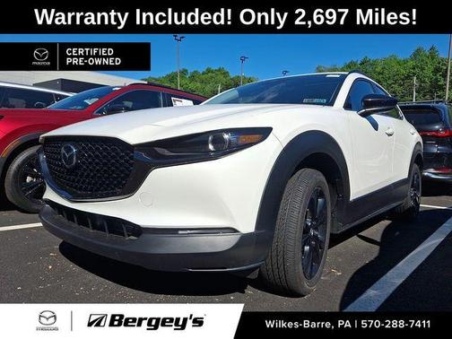 Snowflake White Pearl Mica 2025 Mazda CX-30 2.5 Turbo Premium Package