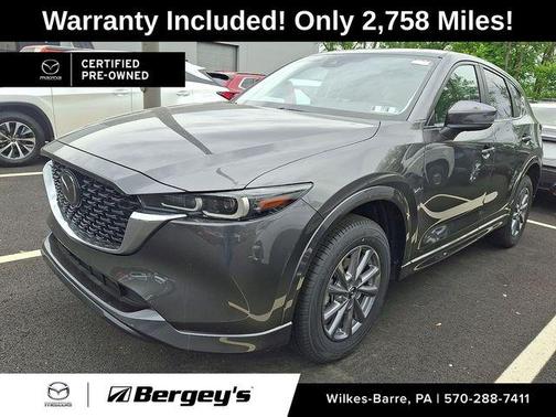 Machine Gray Metallic 2025 Mazda CX-5 2.5 S Preferred Package