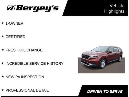 Flare Red 2023 Kia Carnival LX