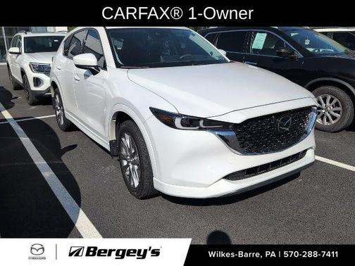Rhodium White Metallic 2024 Mazda CX-5 2.5 S Premium Plus Package
