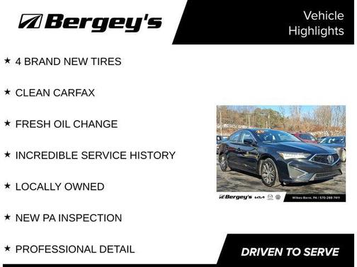 2020 Acura ILX Premium Package