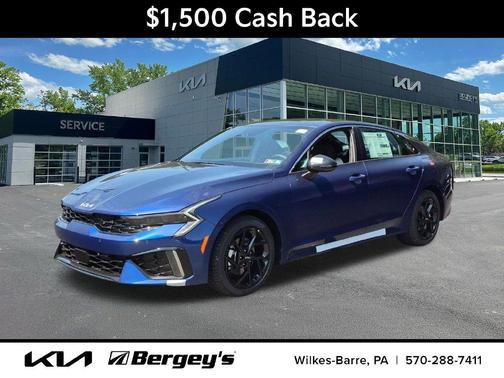 Blue 2026 Kia K5 GT-Line