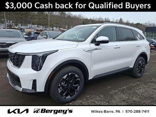 Glacial White Pearl 2026 Kia Sorento S