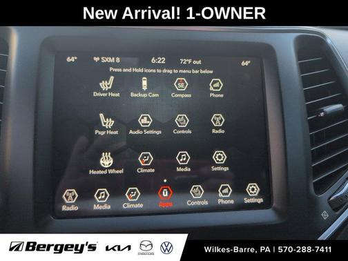 Granite Crystal Clearcoat Metallic 2022 Jeep Cherokee Latitude Lux