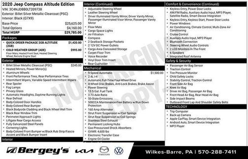 2020 Jeep Compass Altitude