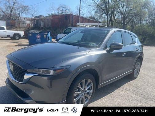 Machine Gray Metallic 2024 Mazda CX-5 Premium Plus