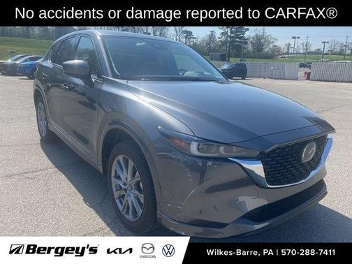 Machine Gray Metallic 2024 Mazda CX-5 Premium Plus