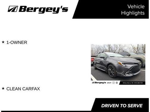 2025 Toyota Corolla Hatchback XSE